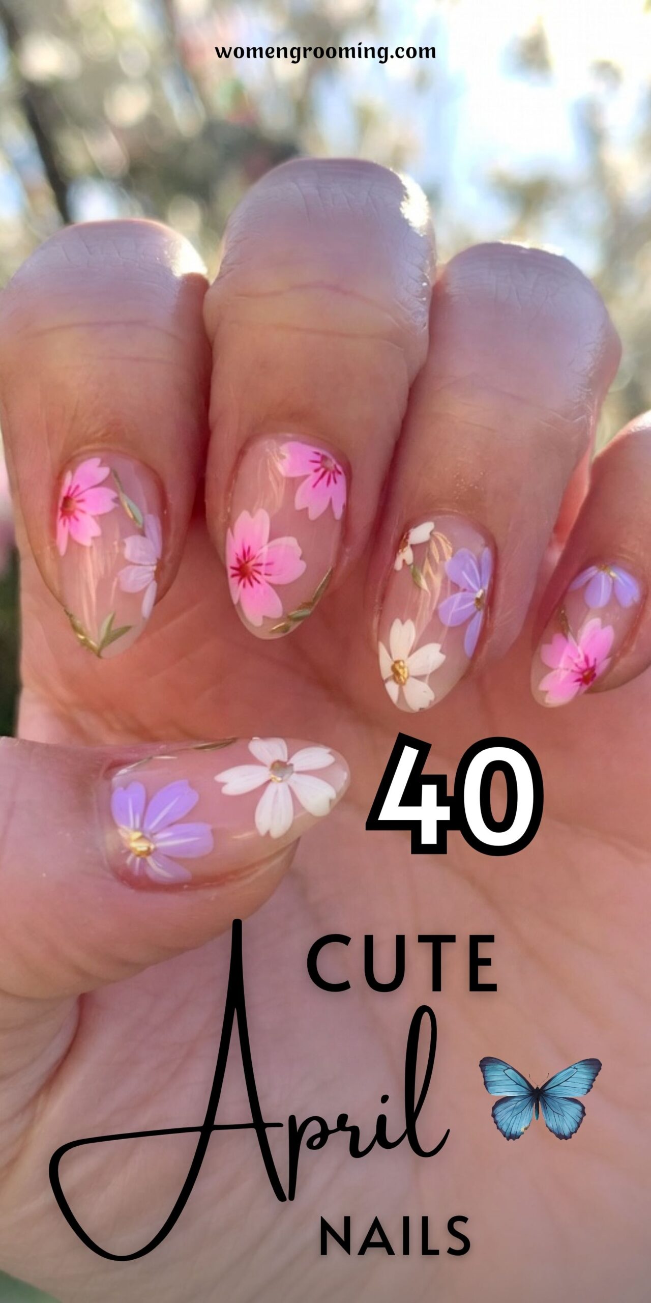40 Cute April Nails That Are Trendy, Fun & Perfect for Spring 🌸💅