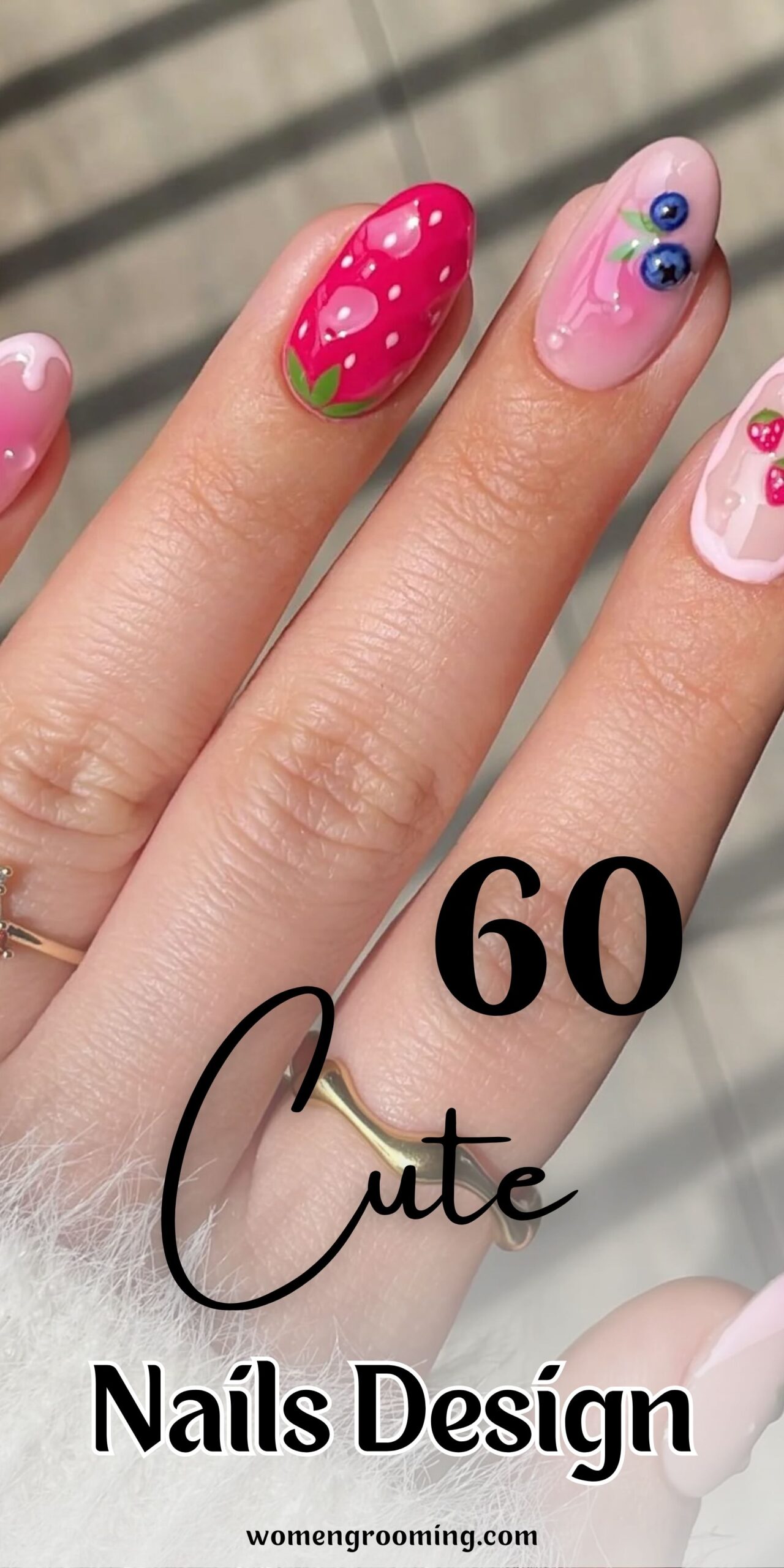 60 Cute Nail Designs for Playful, Trendy & Adorable Manicures 💅✨