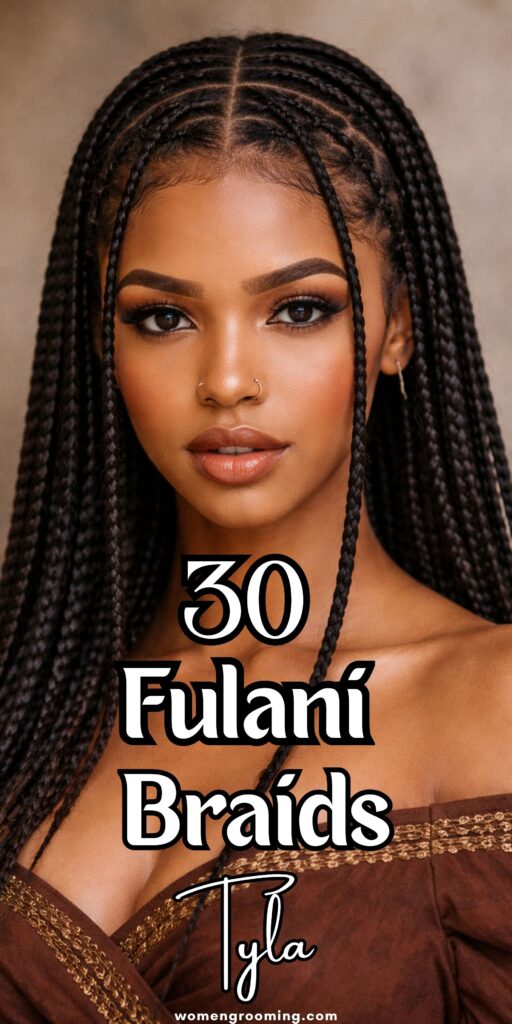 fulani braids tyla