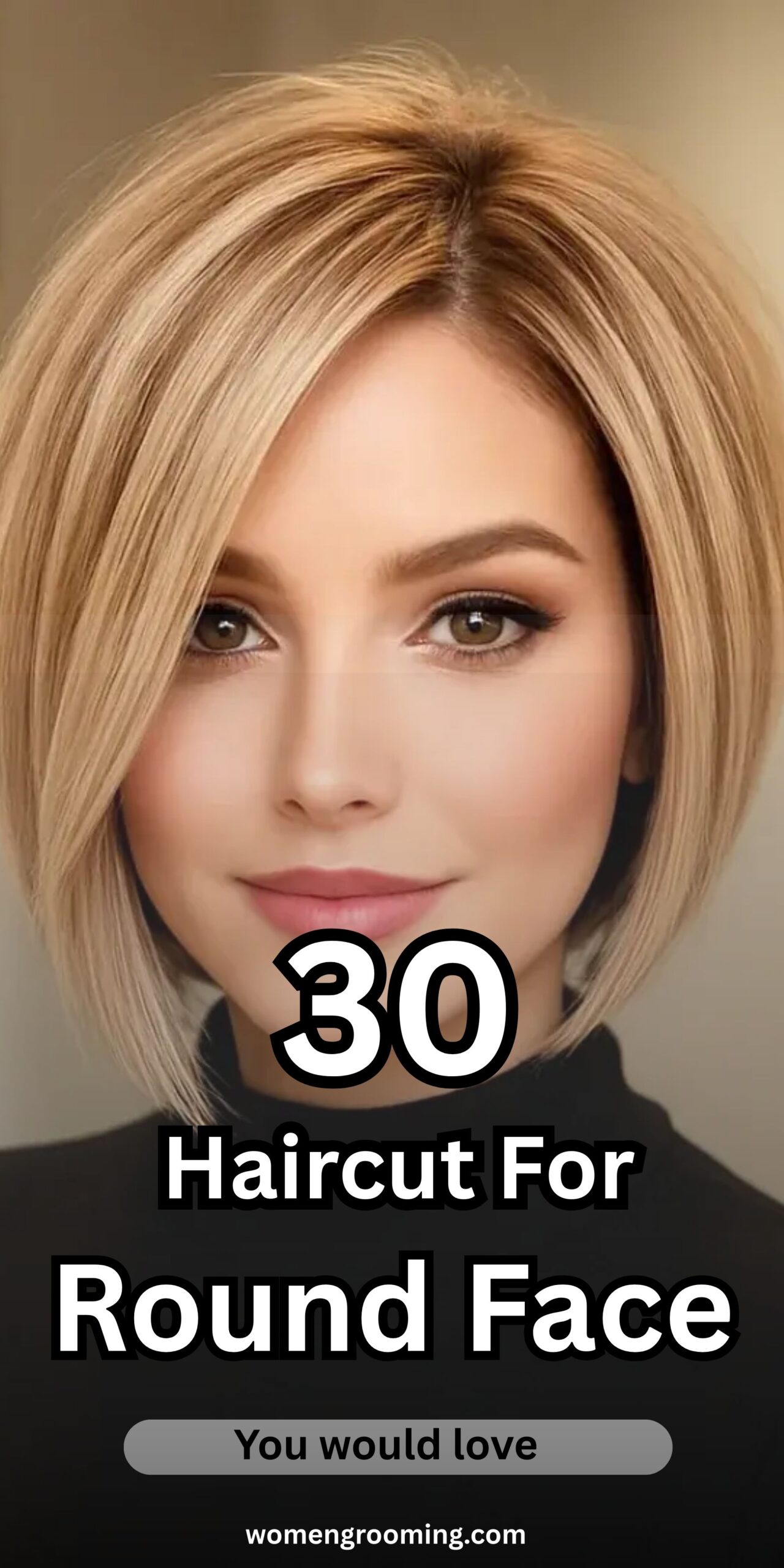 30 Haircuts for Round Face Ideas to Flatter, Slim & Stylish Looks ✨💇‍♀️
