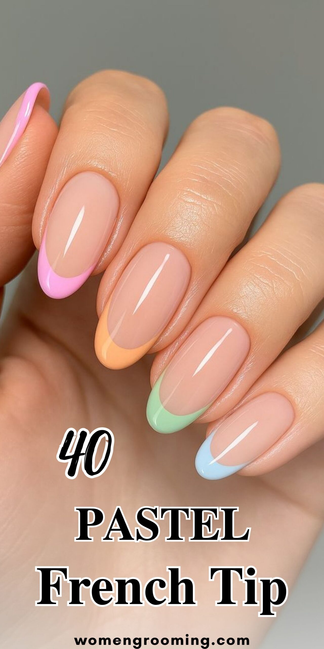 40 Pastel French Tips That Are Chic, Fresh & Perfect for Spring 🌸💅