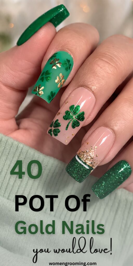 pot of gold nails