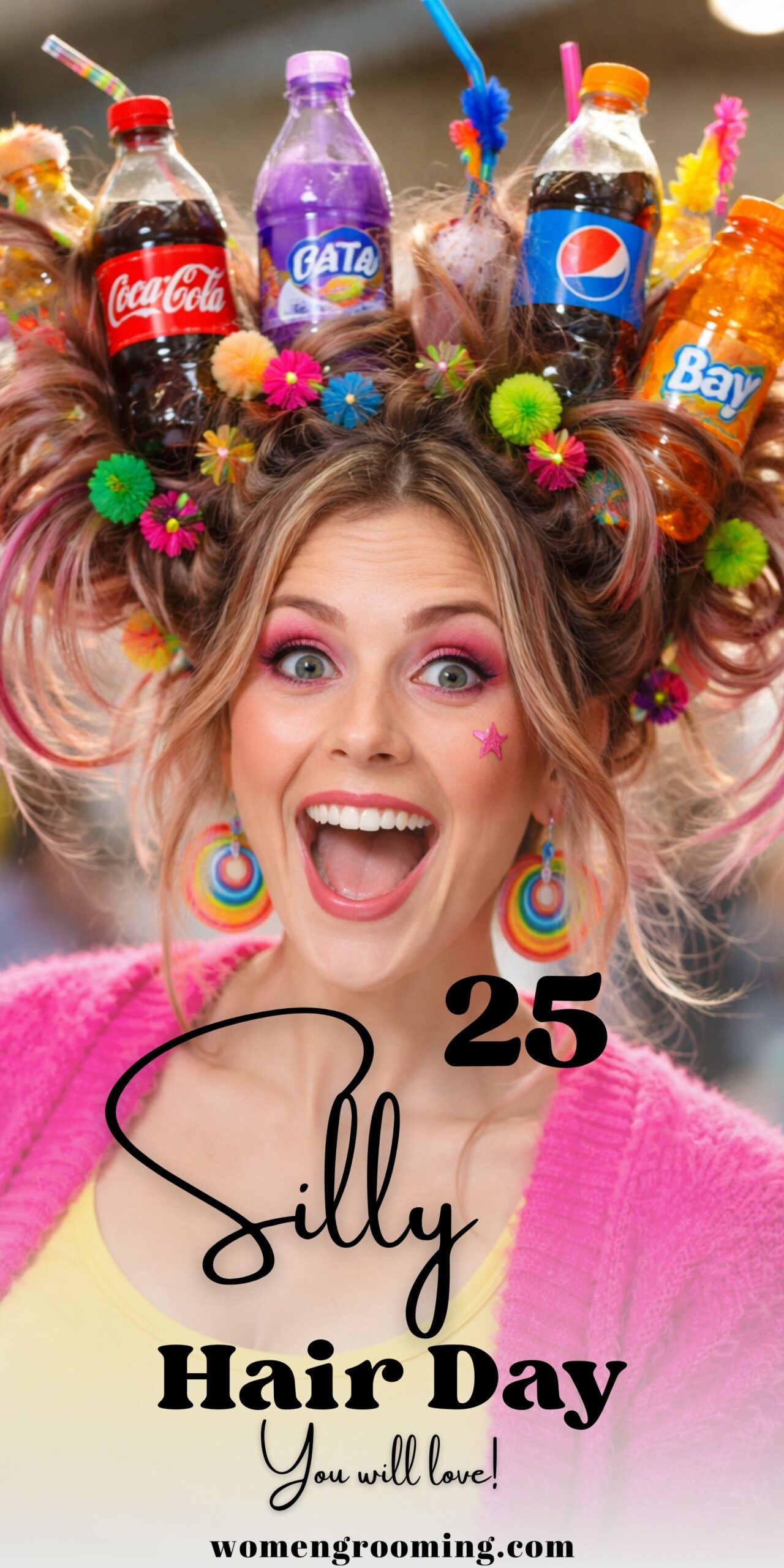 25 Silly Hair Day Ideas for Fun, Playful & Creative Hairstyles 🎨💇‍♀️