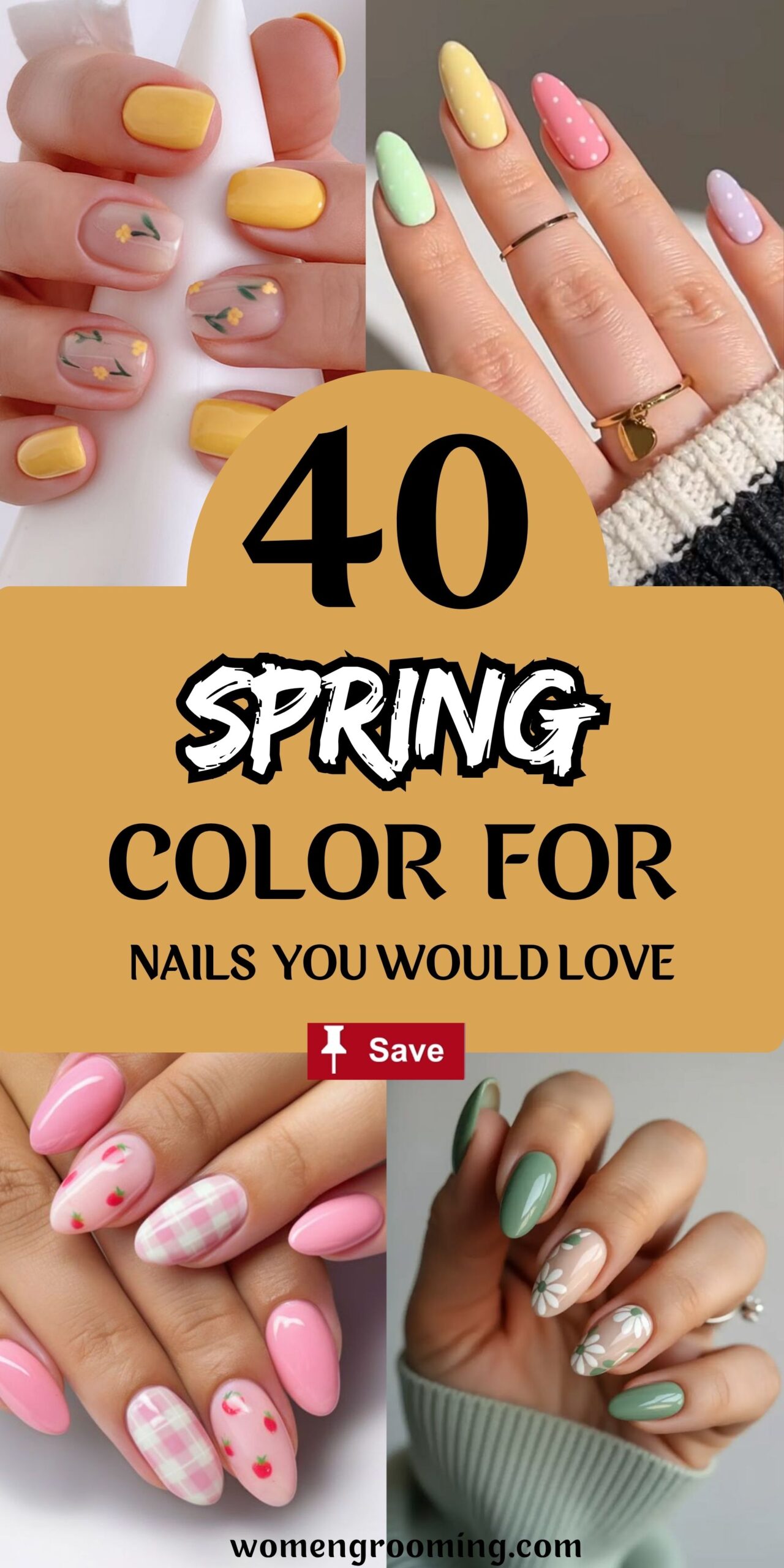 40 Spring Colors for Nails That Are Fresh, Trendy & Perfect for the Season 🌸💅