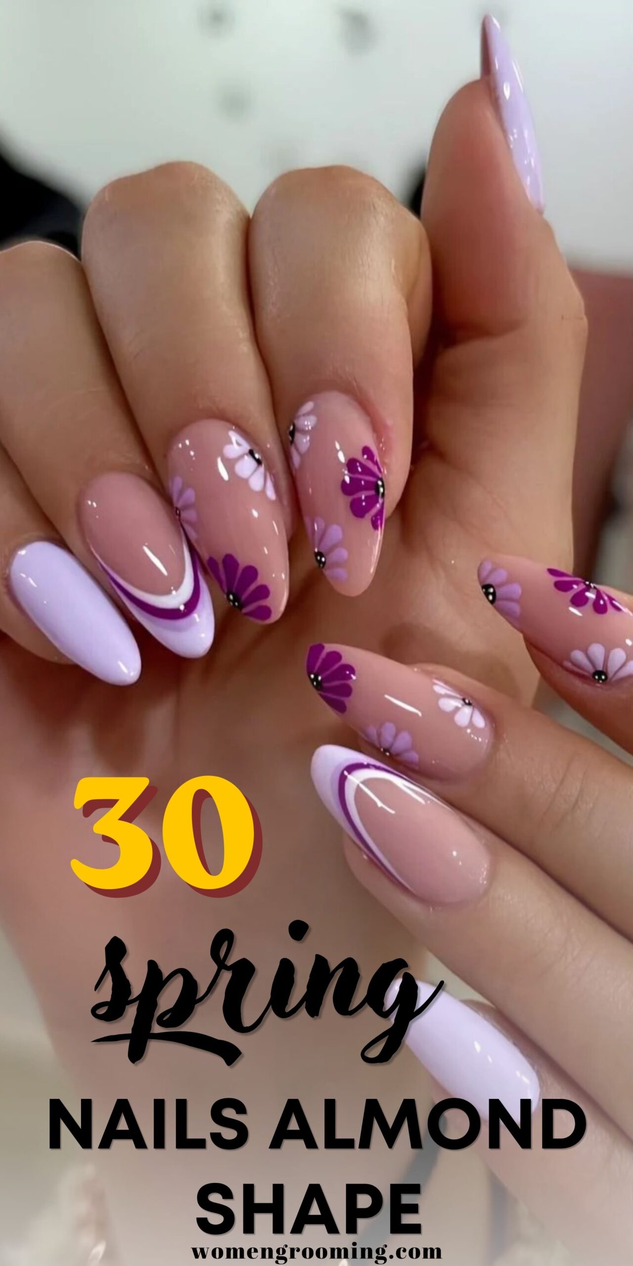 30 Spring Nails Almond Shape That Are Chic, Trendy & Perfect for the Season 🌸💅