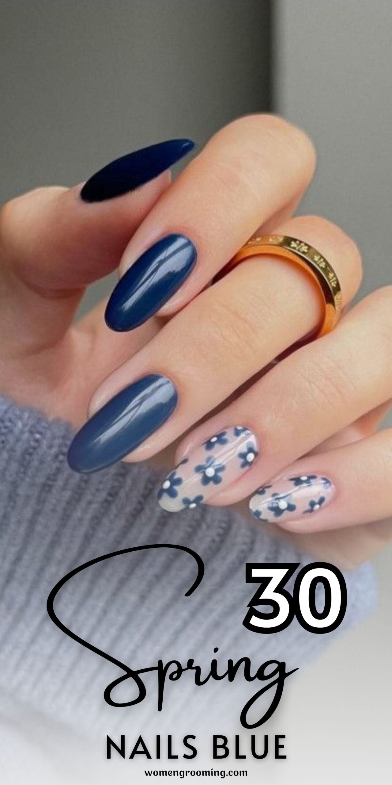 30 Spring Nails Blue Ideas for Fresh, Soft & Trendy Manicures 💙🌸