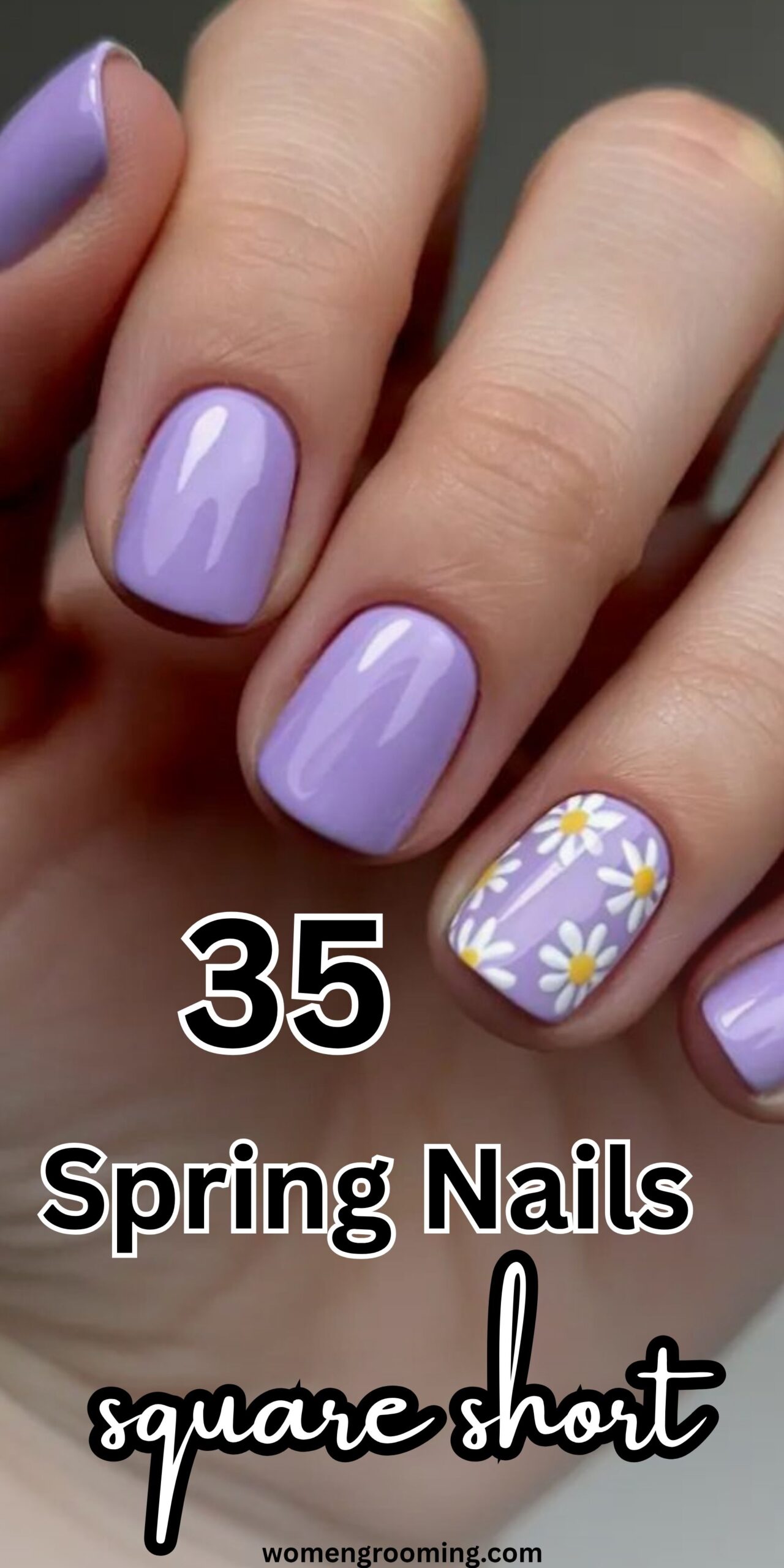 35 Spring Nails Square Short That Are Chic, Trendy & Easy to Wear 🌸💅