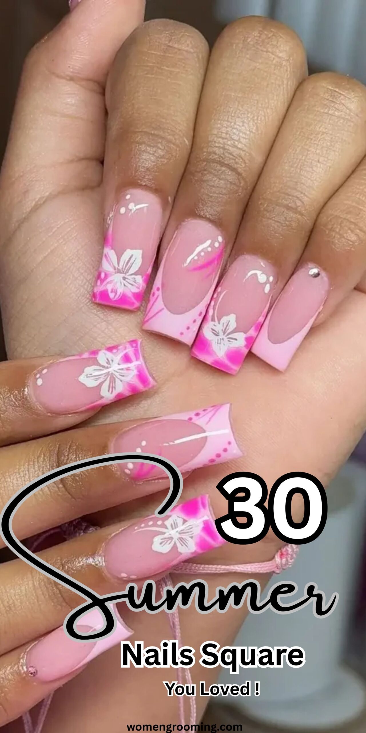 30 Summer Nails Square Ideas for Bright, Bold & Trendy Manicures ☀️💅