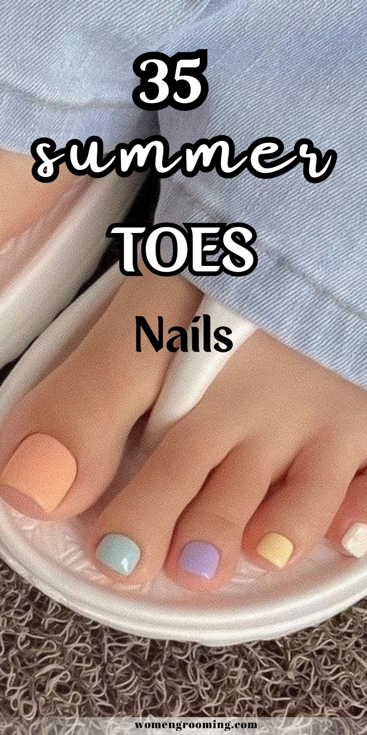 35 Summer Toe Nails That Are Cute, Trendy & Perfect for the Season ☀️💅🩴