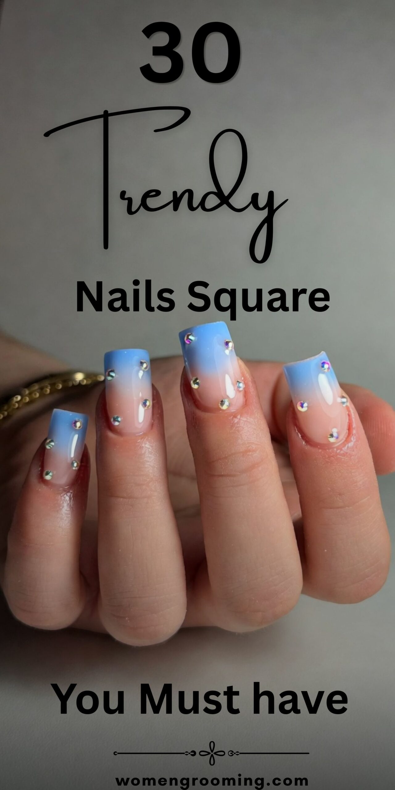 30 Trendy Square Nails Ideas for Bold, Chic & Modern Manicures 💅✨