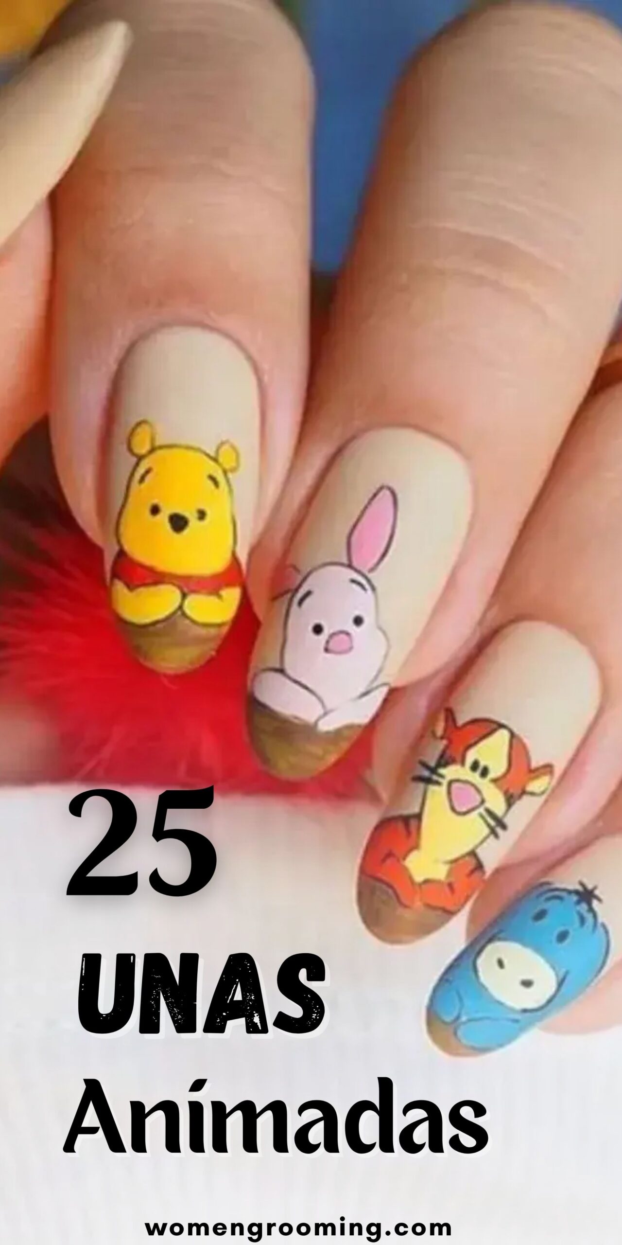 25 Uñas Animadas Ideas for Fun, Colorful & Playful Nail Designs 🎨💅