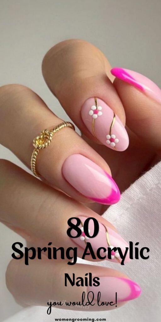 Spring Acrylic Nails