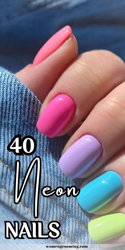 neon nails